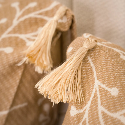 Parure de lit en coton Sakura avec deux housses de coussin