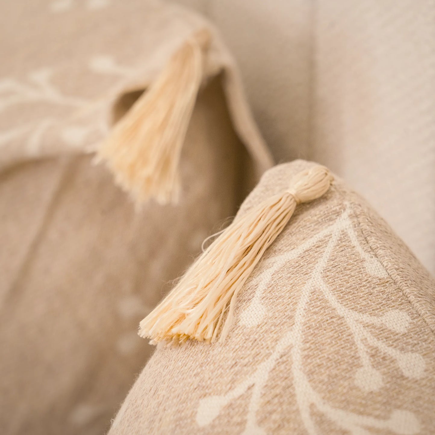 Parure de lit en coton Sakura avec deux housses de coussin