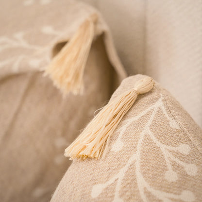 Parure de lit en coton Sakura avec deux housses de coussin