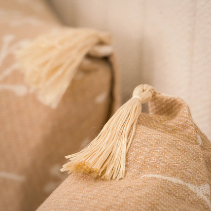 Parure de lit en coton Sakura avec deux housses de coussin