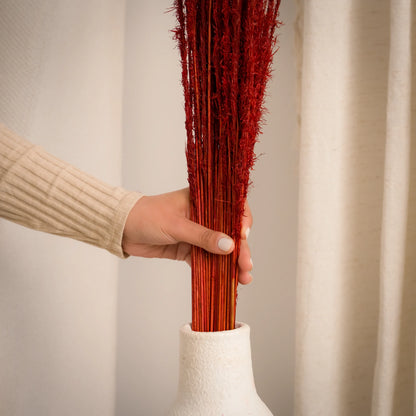 Vase décoratif en céramique calligraphie