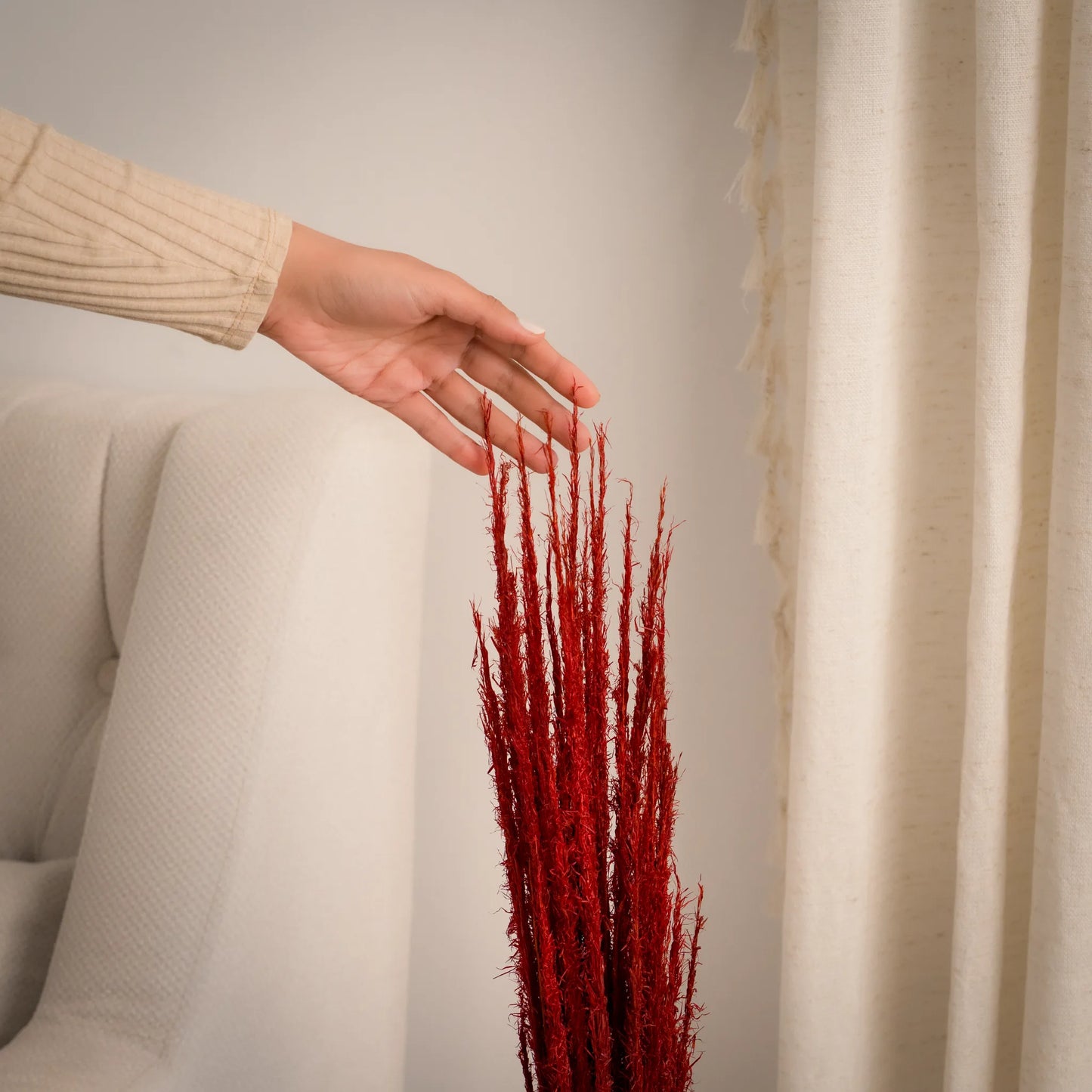 Vase décoratif en céramique calligraphie