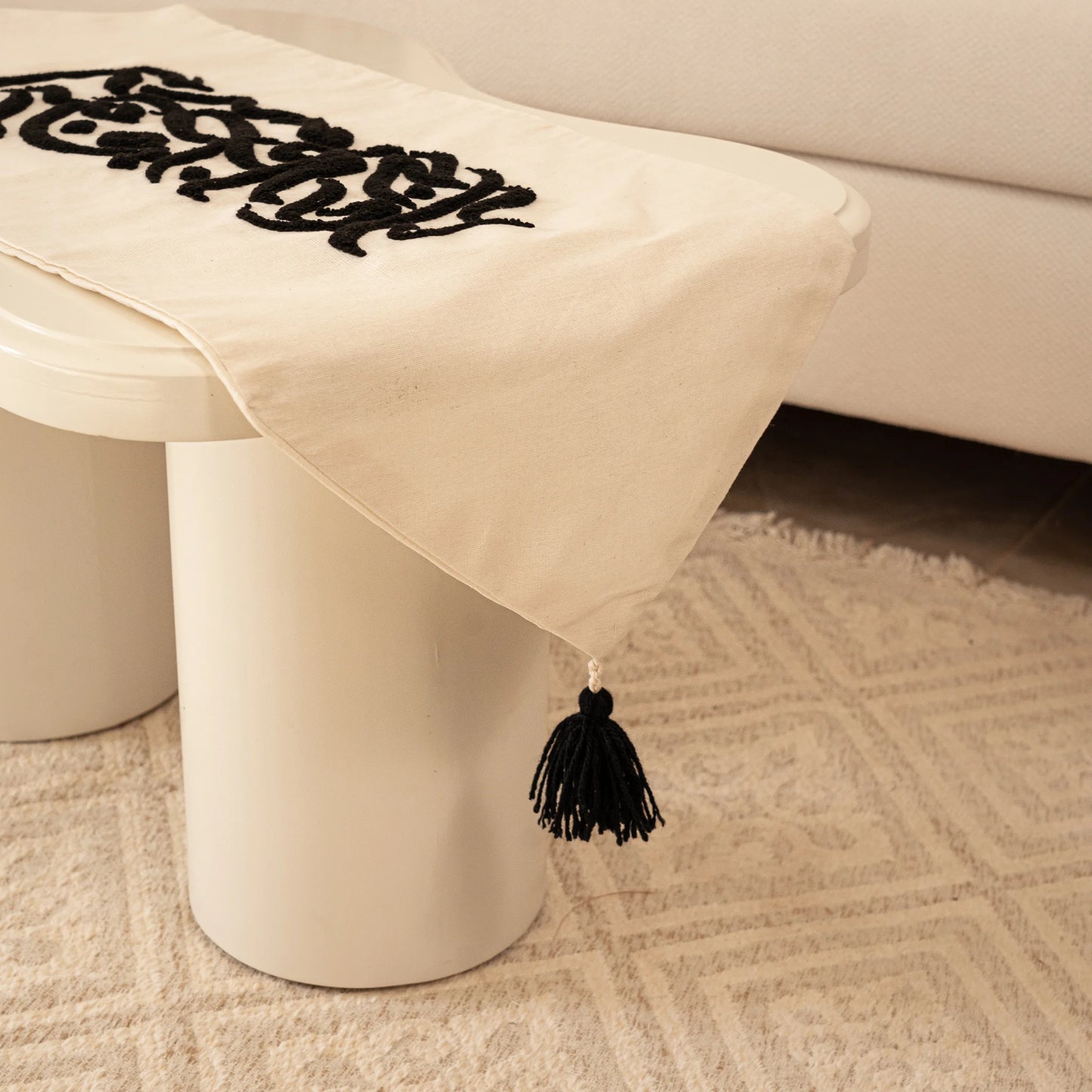 Pack Abjad : chemin et coussin decoratif