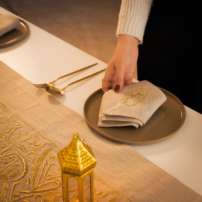 Chemin de table Calligraphie