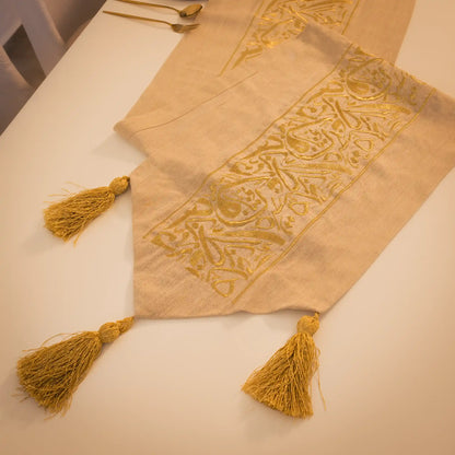 Chemin de table Calligraphie