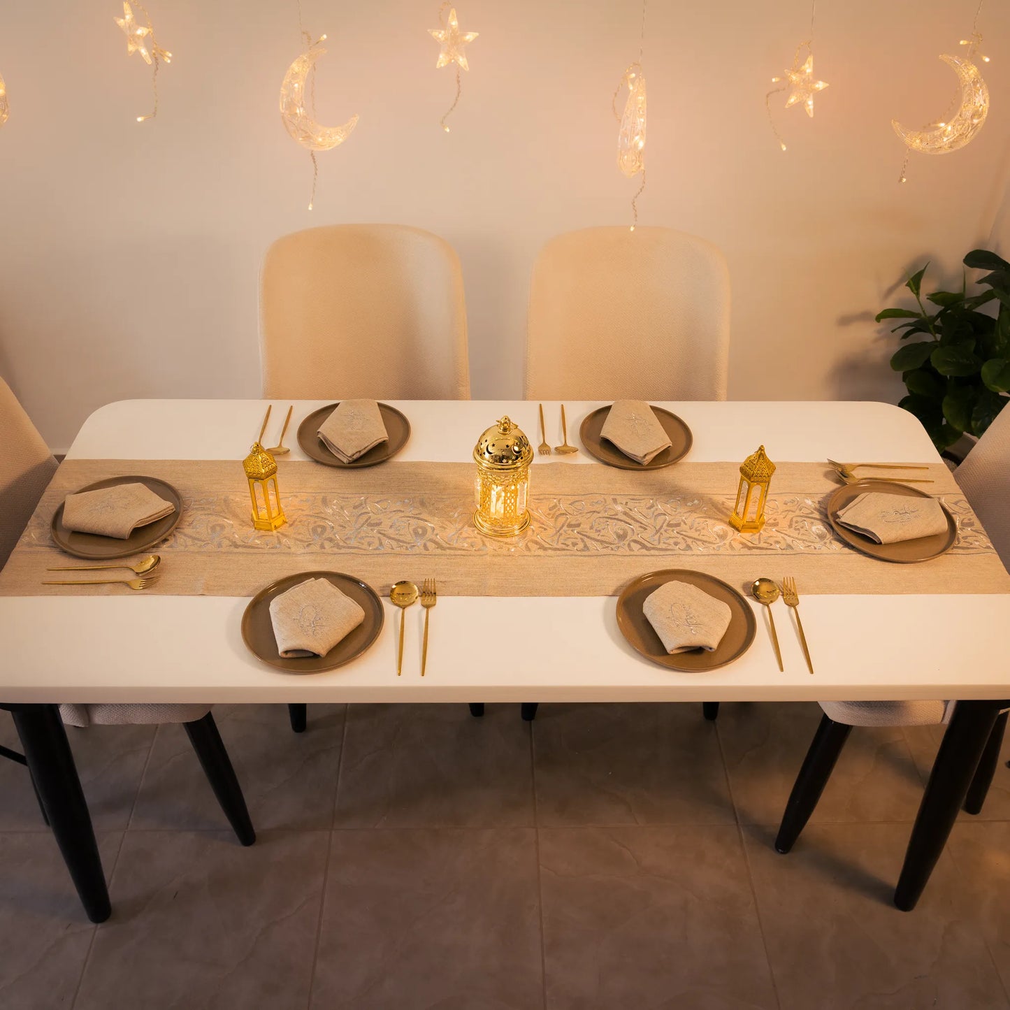 Chemin de table Calligraphie