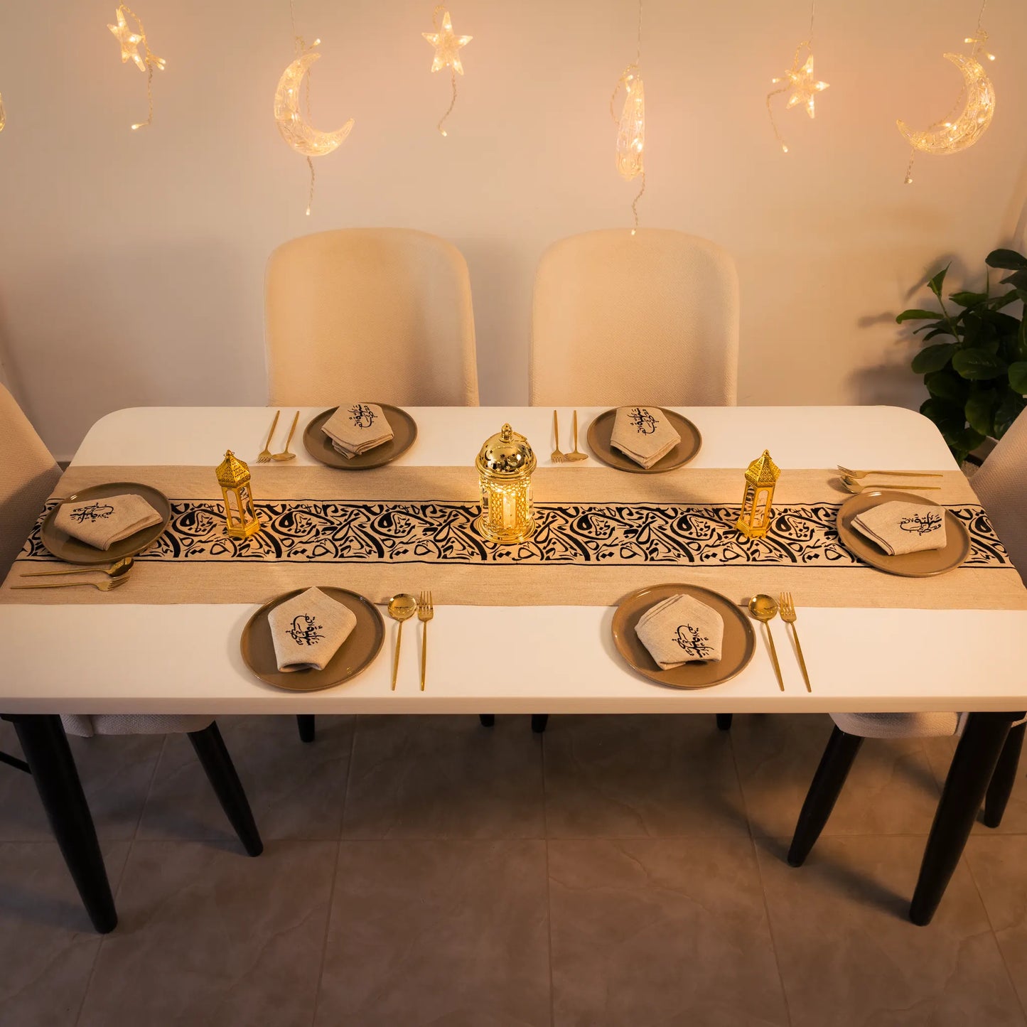 Chemin de table Calligraphie