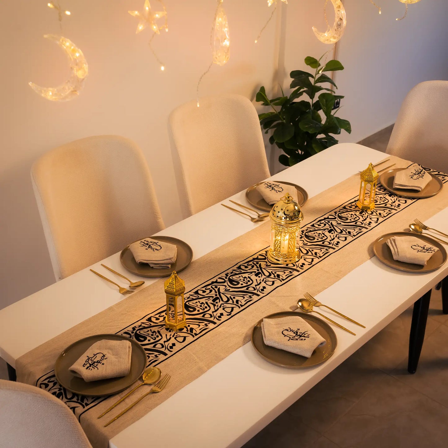 Chemin de table Calligraphie