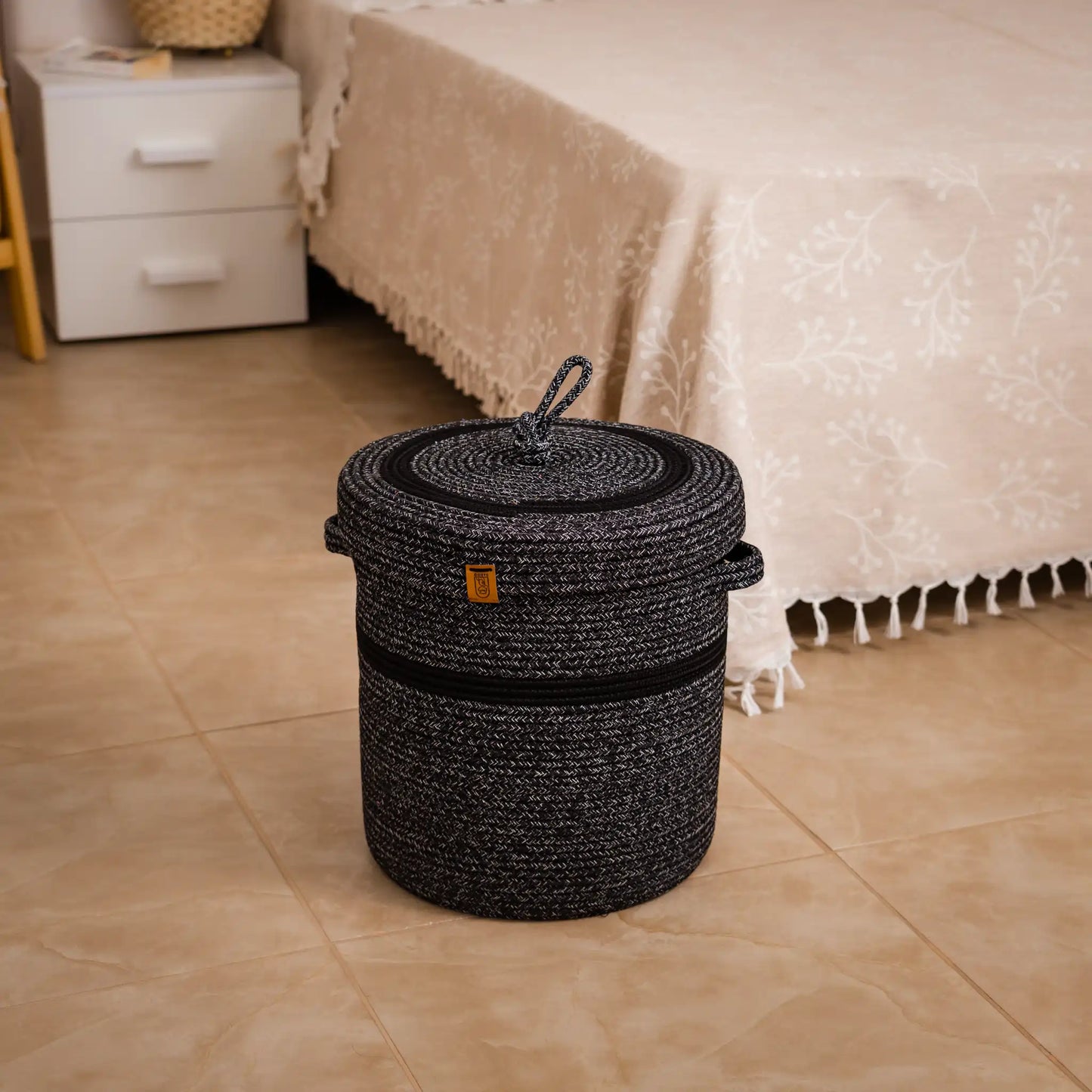 Paniers à Linge en fil tressé