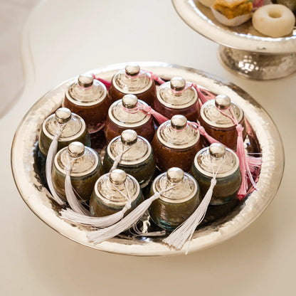 Boîte à zrir - en verre soufflé