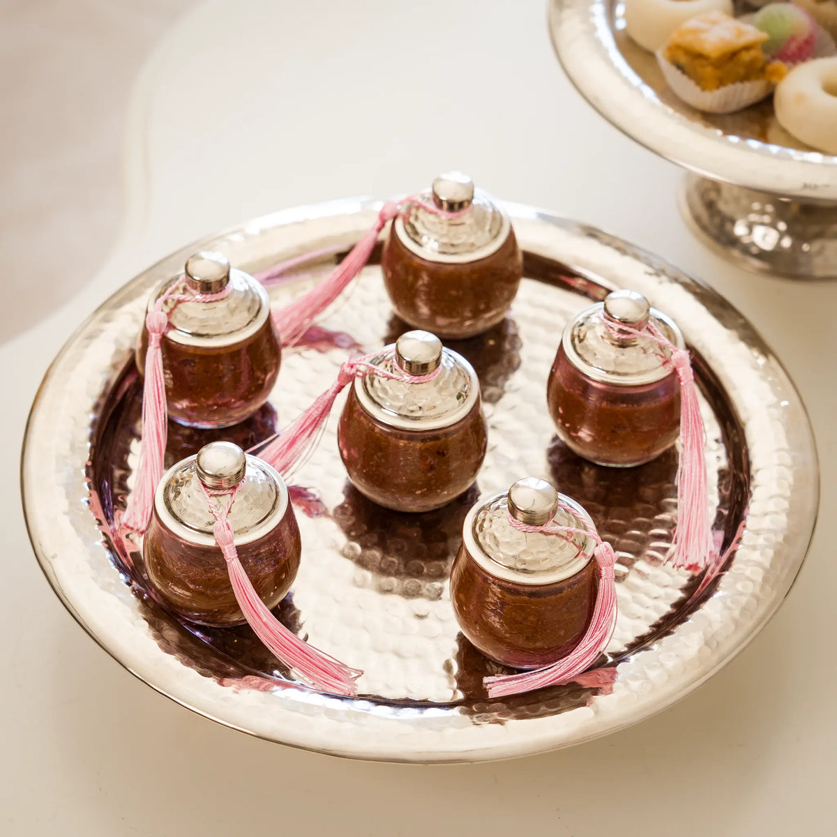 Boîte à zrir - en verre soufflé