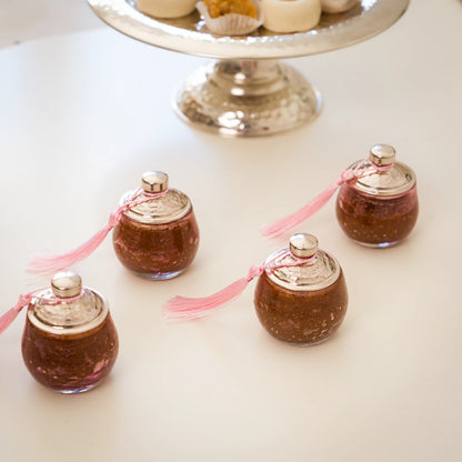 Boîte à zrir - en verre soufflé