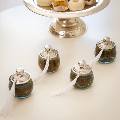 Boîte à zrir - en verre soufflé
