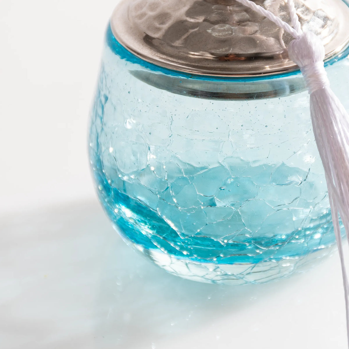 Boîte à zrir - en verre soufflé