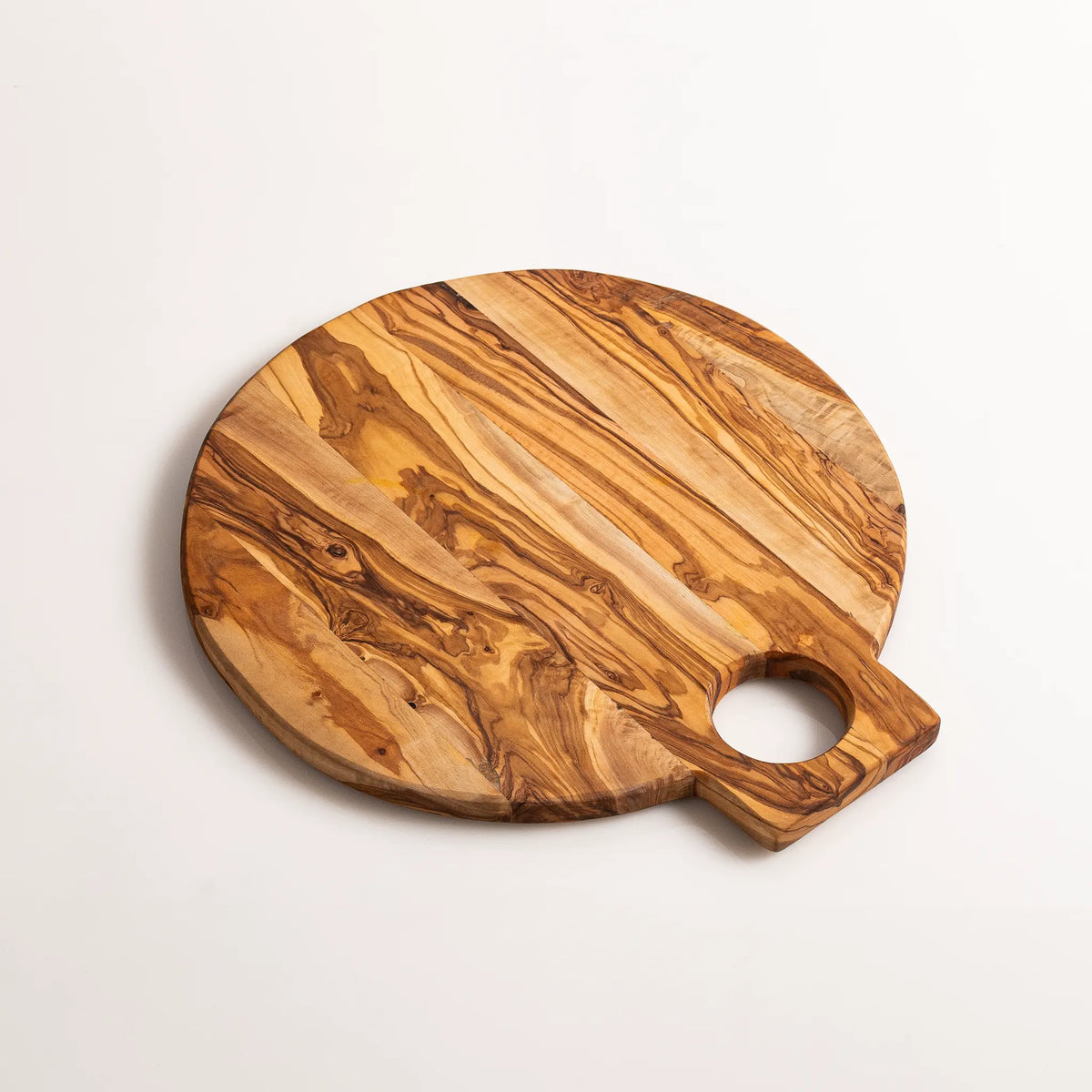 Planche à Pizza en Bois d’Olivier avec Manche