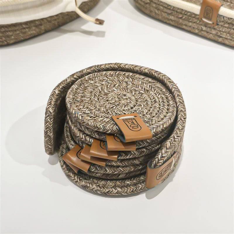 Set de Sous-Tasses en Fil Tressé