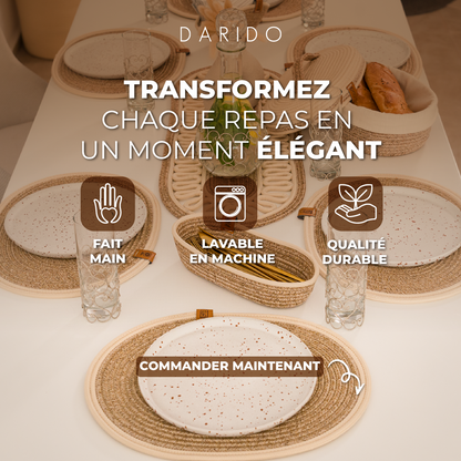 Set de Table en Fil Tressé Tressia