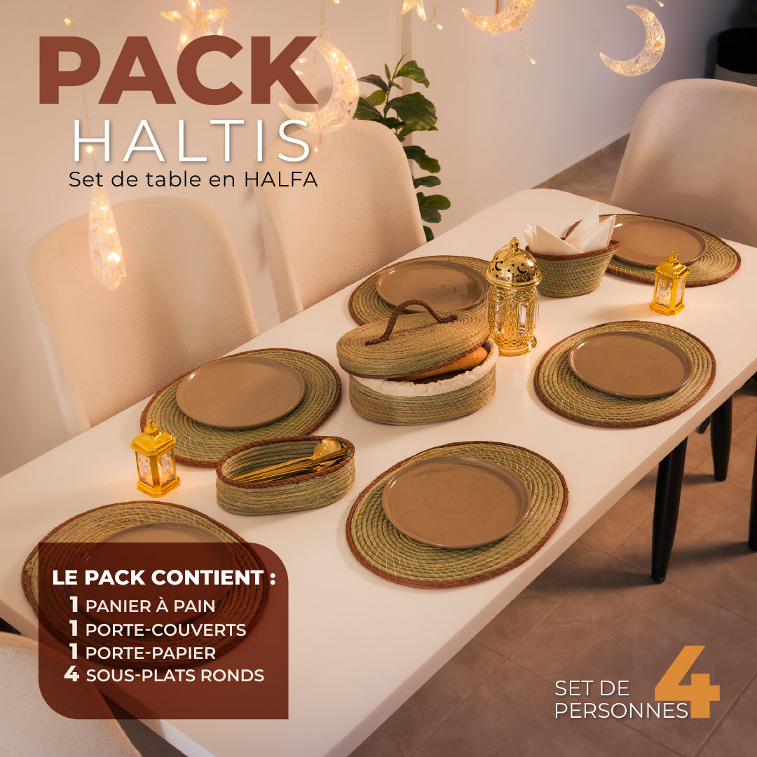 Pack Familiale en Halfa – Haltis