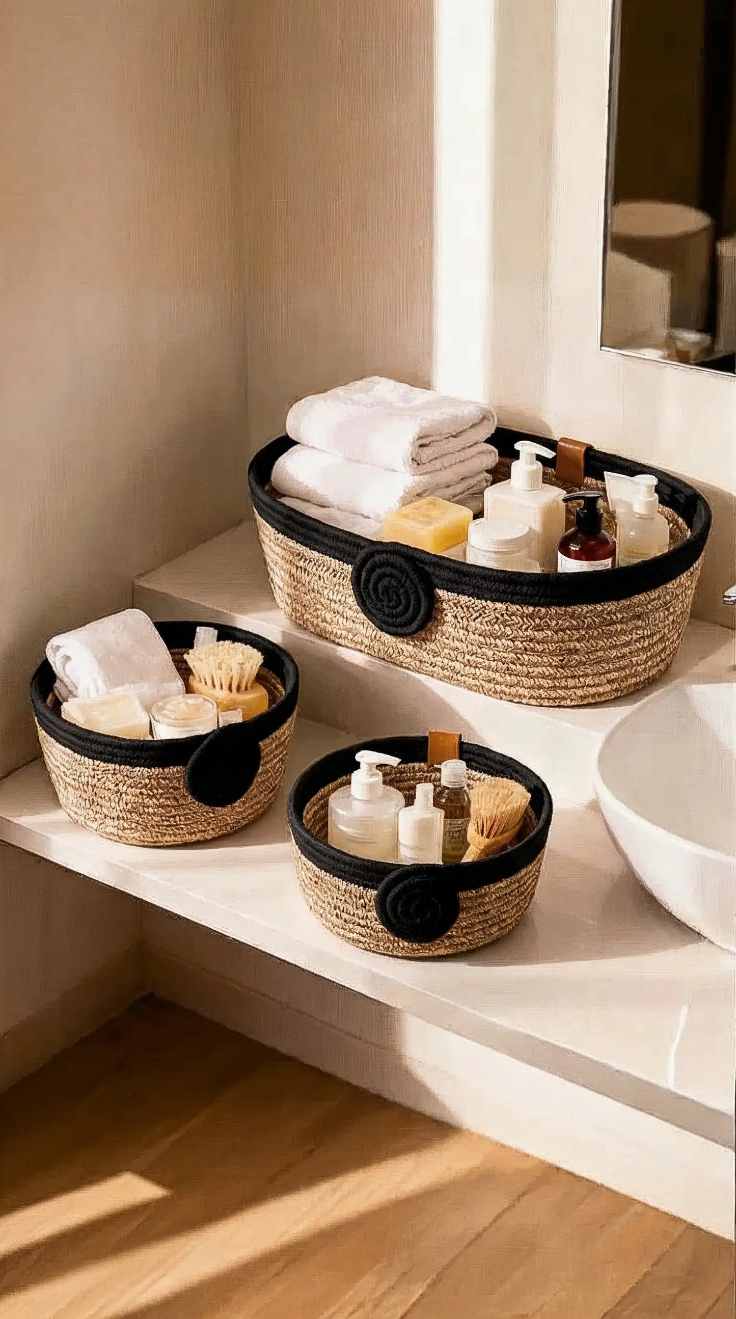 Paniers de rangement Organa 5 pièces