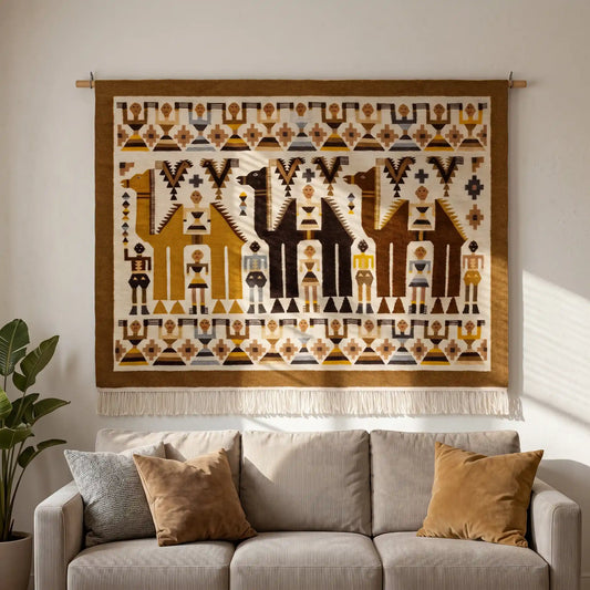 Tableau mural artisanal - Geufla Tsir