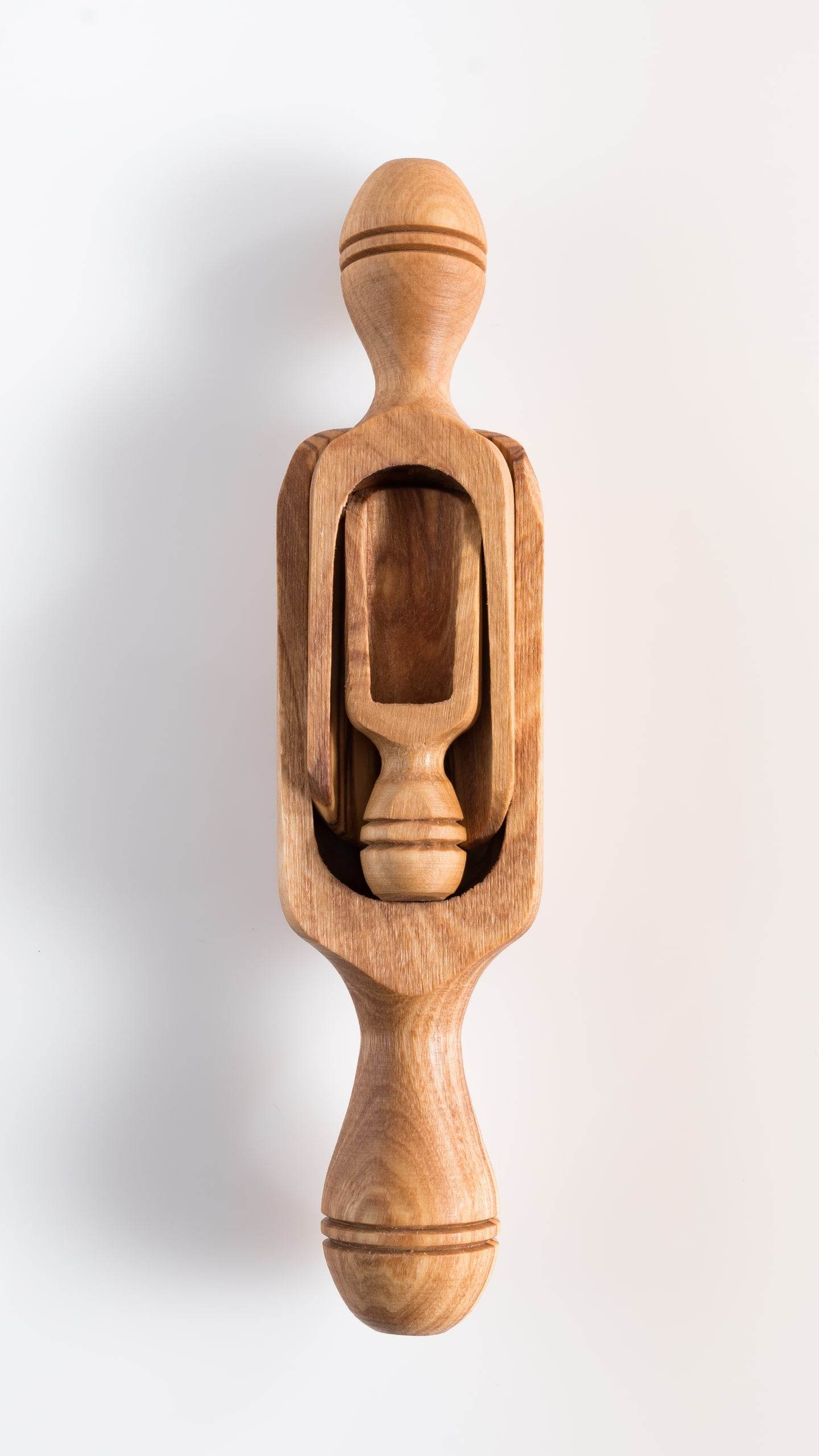 Olive Wooden Utensil Set of 3 Scopes - Darido