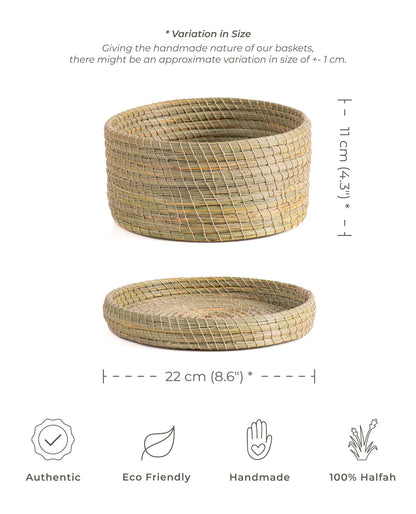 Panier rond Halfa